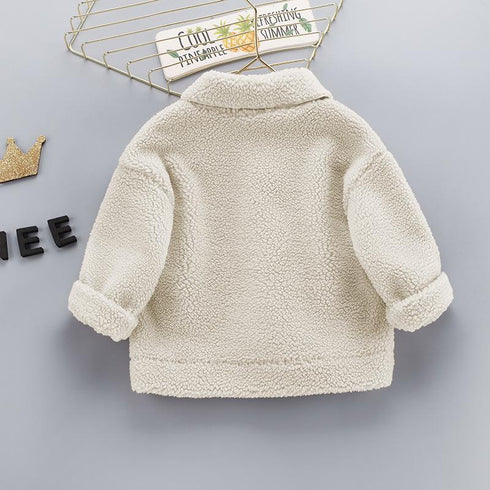 Autumn and winter children's cotton-padded warm coat